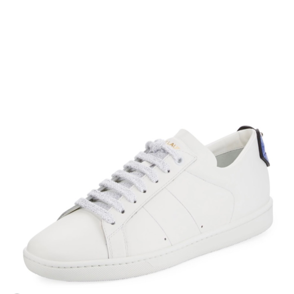 Saint Laurent Classic lips leather sneakers